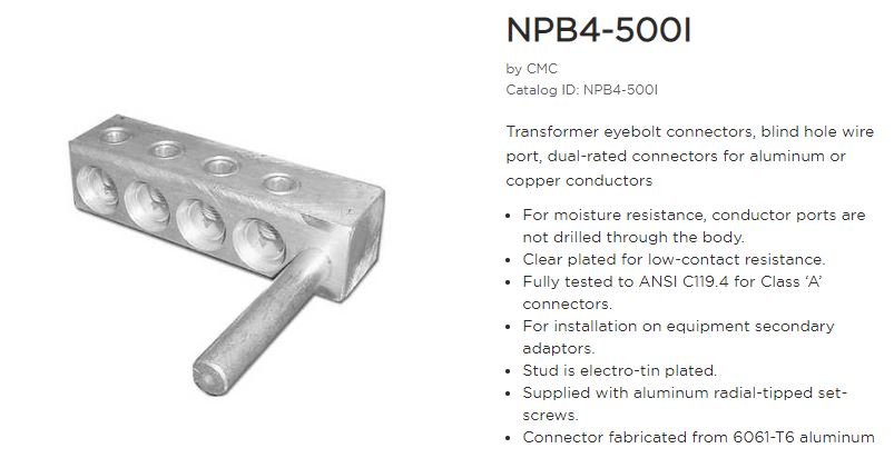 Conn Pole type 4 hole